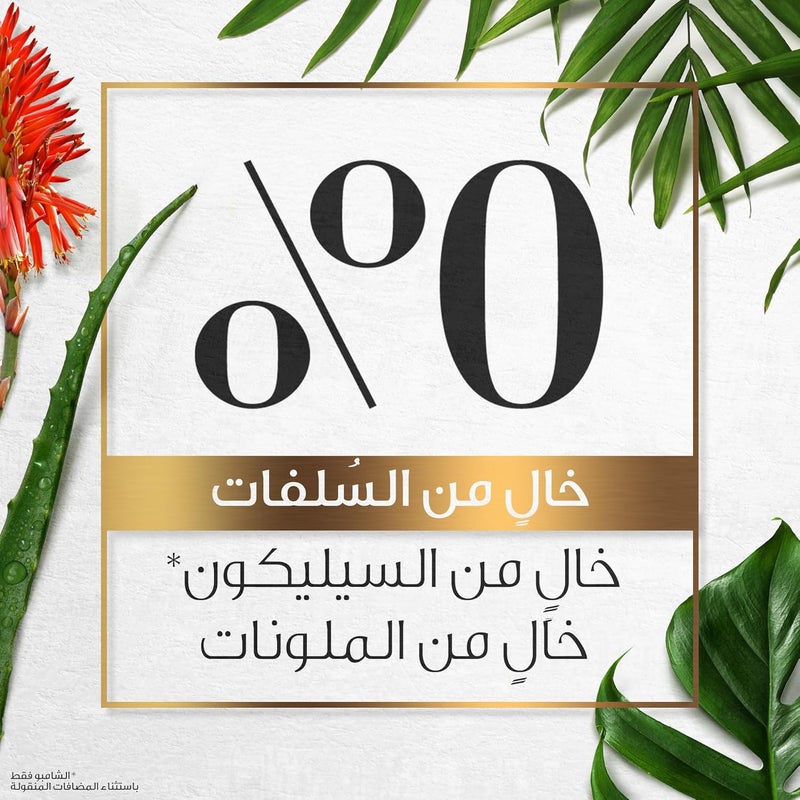 هربل إيسنسز بلسم هيربال إيسنسز الطبيعي للشعر الجاف والمرطب، خالٍ من الكبريتات، غني بالألوفيرا والمانجو، لحماية لون الشعر وترطيبه، 400 مل - Image 5